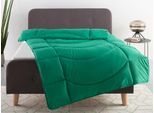 Microfaserbettdecke OTTO HOME "Microlux, Bettdecke 135x200 cm und Übergrößen bis 240x220cm", grün, B:240cm L:220cm, Bezug: 100% Polyester. Obermaterial: 100% Polyester. Füllung: 100% Polyester, Bettdecken, Microfaserbettdecke, fest versteppter Bezug - keine Bettwäsche nötig, Sommer, Winter