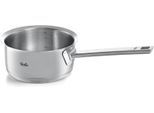 Kasserolle FISSLER "ORIGINAL-PROFI COLLECTION", silber (silberfarben), Ø:16cm, Töpfe, Kasserolle, mit breitem Schüttrand, Kaltmetallgriffen. Made in Germany, Induktion