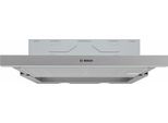 BOSCH Flachschirmhaube "DFM064W55", Energieeffizienz: C, edelstahlfarben, B:59,8cm H:20,3cm T:29cm, Dunstabzugshauben, Helle LED-Kochfeldbeleuchtung & pflegeleichte Metall-Fettfilter, Flachschirmhaube