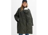bonprix 3-in-1 wetterfestes Umstands-Regencape mit Trageeinsatz mit Beutel, grün, Gr.L, Wind- und regenfestes Umstands- und Tragecape für die Schwangerschaft und danach