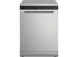 BAUKNECHT Standgeschirrspüler "B7F HS51 X", Energieeffizienz: B, silber (edelstahl), B:60cm H:85cm T:59cm, Geschirrspüler, MaxiSpace – bietet Platz für große Pizzateller mit 32 cm Durchmesser, Standgeschirrspüler