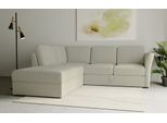 Ecksofa OTTO HOME "Lavars, L-Form, Schlafsofa", beige, B:241cm H:90cm T:226cm, 62% Polypropylene, 38% Polyester, Sofas, Ecksofa, mit Bettfunktion und Stauraum, in zwei verschiedenen Bezugsqualitäten