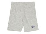 Reebok Kinderlogo Grote Pocket Shorts (Lichtgrijs Heather)