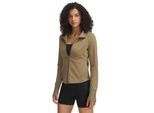 Under Armour Dames Meridian Atletische Lange Mouw Trainingsjas (Bruin)