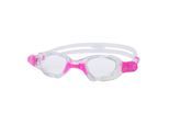 Zoggs Volwassenen Spectra Clear Logobril Unisex (Helder/Roze)