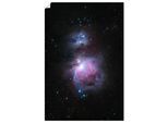 Wandbild ARTLAND "Orionnebel im Sternbild Orion", bunt (farbe bild(er): lila), B:60cm H:90cm, Bilder, als Alubild, Leinwandbild, Poster, Wandaufkleber in verschied. Größen