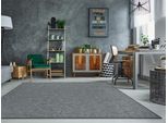 Teppich DEKOWE "Naturino Prestige Spezial", grau (graphit), B:300cm H:10mm L:400cm, Obermaterial: 100% Polypropylen, Teppiche, Teppich, Flachgewebe, meliert, Sisal Optik, In- und Outdoor geeignet