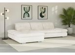 Ecksofa DIE PLANBAR "MP-IN17004 L-Form, Breite 331 cm, Federkern-Polsterung", weiß (natur), B:331cm H:84cm T:194cm, 88% Polyester, 12% Polyamid, Sofas, Ecksofa, inkl. Sitztiefenverstellung, wahlweise weitere Funktionen