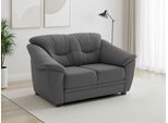 2-Sitzer SIT & MORE "Savona B: 148cm, Komfort Sitz, große Stoff + Lederauswahl", dunkelgrau, B:148cm H:90cm T:90cm, Sofas, 2-Sitzer, mit Federkern