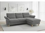 Ecksofa SIT & MORE "Pamela, L-Form, B:230 cm", anthrazit, B:230cm H:90cm T:164cm, 100% Polyester, Sofas, Ecksofa, mit Federkern