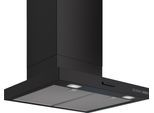 BOSCH Wandhaube "DWB63BC60", Energieeffizienz: C, schwarz, B:59,8cm H:6cm T:50cm, Dunstabzugshauben, Einfache Tastensteuerung & effizientes Dual Filtersystem, Wandhaube