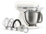 KITCHENAID Küchenmaschine "Artisan Plus 5KSM50PKV", porcelain weiß, B:24cm H:36cm T:37cm, Küchenmaschinen, Küchenmaschine