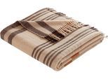 Plaid OTTO HOME "Mila", bunt, B:130cm L:170cm, Schurwolle, Wohndecken, Plaid, aus 100% Schurwolle, Kuscheldecke