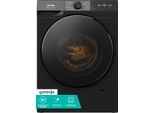 GORENJE Waschmaschine "W53G484A3P1B", Energieeffizienz: A (A-G), schwarz, B:60cm H:85cm T:54cm, Waschmaschinen, 30% besser als Energieklasse A, Trommelreinigungsprogramm