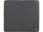 Wickelauflage ROBA "Luxe, graphite gesteppt", grau (graphite), PU-Beschichtung, Polyestervlies, Wickelauflagen, Wickelauflage