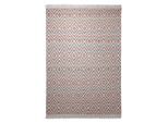 Esprit , Rot, Weiß , Textil , Abstraktes , rechteckig , 60x110 cm , Textiles Vertrauen - Oeko-Tex®, Hohenstein , für Fußbodenheizung geeignet, in verschiedenen Größen erhältlich ,