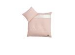 Bebe's Collection Babybettwäsche Prinz \u0026 Prinzessin 2023, Rosa, Textil, 80x80 cm, Oeko-Tex® Standard 100, edel glänzend, Schlafen, Babybett-Ausstattung, Babybettwäsche