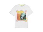 T-Shirt PUMA "PUMA x ASTON MARTIN ARAMCO F1 TEAM Race T-Shirt Madrid Herren", Herren, Gr. XXL, weiß, Obermaterial: 100% Baumwolle. Rippe: 70% Baumwolle, 30% Polyester, clean, regular fit, Rundhals, Shirts T-Shirt