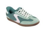 Skechers Hotshot - Everyday Ease Textiel Dames Groen/Roze Standaard Sneakers