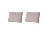 Madison lounge rugkussen basic ca. 43x73 cm set van 2