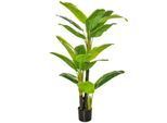 4goodz Homcom kunstplant bananenboom decoratieve kunstplant 150 cm