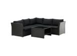 Gardenson , Schwarz , Kunststoff , L-Form , Handmade in China , gastro- und objekttauglich ,