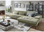 Ecksofa DIE PLANBAR "MP-IN20126 L-Form mit Kaltschaum-Polsterung", grün, B:328cm H:82cm T:190cm, 100% Polyester, Sofas, Ecksofa, mit Kopfteilverstellung, optional Sitztiefen- & Armteilverstellung