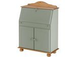 Sekretär OTTO HOME "Mette, Schreibtisch im Landhausstil", salbei grün,, B:82cm H:107cm T:39cm, Sekretäre, Sekretär, aus Massivholz, Breite 82 cm