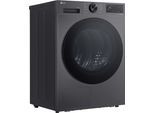 LG Wärmepumpentrockner "RT80X7B", Energieeffizienz: B, schwarz, B:60cm H:85cm T:66cm, Trockner, Wärmepumpentrockner
