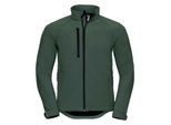 Russell Effen Soft Shell Jas Heren (Fles)