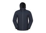 Mountain Warehouse Heren Reykjavik Softshell Windproof Jas (Marine)