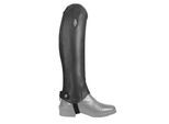 Brogini Volwassen uniseks Vicenza Grain Leather Gaiters (Zwart)
