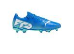 Puma Heren Future 7 Play Stevige Grond Voetbalschoenen (Blauw/Wit)