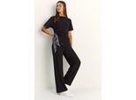 T-shirt en Broek Set van Twee Stukken met Accessoire Detail