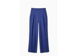 Dames Hoge Taille Wijdvallende Crepe Broek