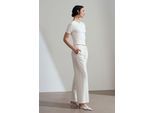 Brede Pijpen Pull-On Broek