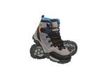 Mountain Warehouse Kinder/kleuterpad suède wandelschoenen (Grijs)