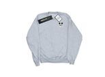 Disney - "Mickey Mouse Dont Speak Breast Print" Sweatshirt für Herren (Grau)