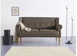 Küchensofa HOME AFFAIRE "Moro Couch mit Federkern, bequem, Breite", braun (cappuccino), B:174cm H:99cm T:73cm, Sofas, Küchensofa, in verschiedenen Stoffe und Farben