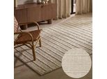 Wollteppich TED BAKER "Parker, auch als Läufer", natur weiß, B:200cm H:7mm L:300cm, Wolle, Teppiche, Wolle, Natur, handgewebt, Wohnzimmer, Schlafzimmer, Boho, Skandi