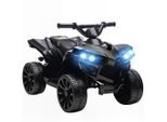 Aiyaplay Kinder-Elektroquad, Schwarz, Metall, 42x45x70 cm, unisex, Spielzeug, Kinderspielzeug, Kinderautos & Elektro-Kinderautos