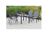 Gardenson , Grau, Braun, Graphitfarben , Metall, Glas, Textil , rechteckig ,