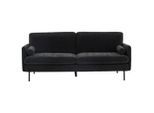 Livetastic , Schwarz , Metall, Textil , 209.5x86x87 cm ,