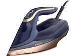 PHILIPS Dampfbügeleisen "DST8050/20 8000 Series", blau, Bügeleisen, SteamGlide Elite Bügelsohle, mit 350 ml Wassertank und 260 g Dampfstoß, Dampfbügeleisen