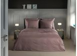 Bettwäsche HECKETT & LANE "Banda", rosa (canyon rose), B/L: 155cm x 220cm, 1 Stk., 1 Stk., Mako-Satin, B/L: 80cm x 80cm, 2, Mako-Satin, Obermaterial: 100% Baumwolle, Bettwäsche, Bettwäsche, hochwertiges Mako-Satin, Streifen Satin, Bettwäsche ab 135x200 cm.