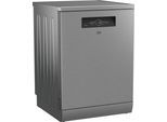 BEKO Standgeschirrspüler "BDFN16R46XW", Energieeffizienz: A (A-G), edelstahl, B:59,8cm H:85cm T:60cm, Geschirrspüler, Quick&Shine – schnelle Reinigung mit optimaler Trocknung
