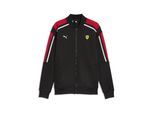 Sweatjacke PUMA "Scuderia Ferrari MT7 Trainingsjacke Herren", Herren, Gr. S, schwarz, Obermaterial: 67% Polyester, 33% Baumwolle. Rippe: 7% Elasthan, 93% Polyester. Einsatz: 33% Baumwolle, 67% Polyester. Seitentasche – Oben: 100% Baumwolle. Seitentasche – Unten: 33% Baumwolle, 67% Polyester, Sweatjacken Sweatjacke