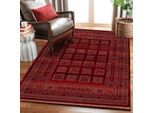 Muratap Artline shah oosters vloerkleed vintage handgeknoopte wol look- 300x400 cm