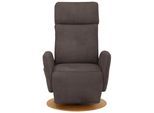 TV-Sessel SIT & MORE "Kobra", braun (mocca), B:71cm H:110cm T:82cm, Webstoff (100% Polyester);Luxus-Microfaser Euphoria (100% Polyester);Luxus-Microfaser Vintage (100% Polyester), Sessel, TV-Sessel, wahlweise mit 2 Motoren, 2 Motoren und Akku oder mit 2 Motoren
