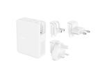 BELKIN USB-Ladegerät "140 Watt 4-Port GaN Ladegerät mit UK, EU, US Stecker", weiß, B:3,1cm H:9,6cm T:7,6cm, Ladegeräte, USB-Ladegerät